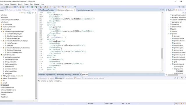 5. Selenium Webdriver || Framework || Maven Archetype.