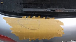 Субару Импреза, установка спойлера на крышку багажника