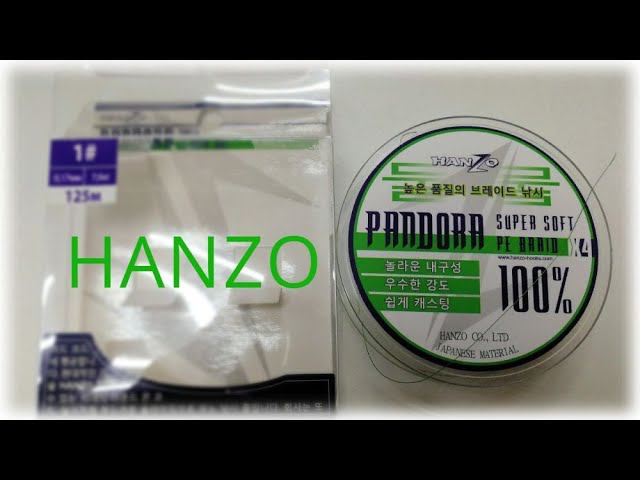 Шнур 4х жильный HANZO PANDORA обзор плетёнки #NIK_72 смотреть онлайн