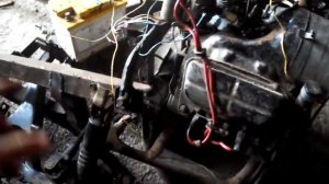 Заводим снятый двигатель от ЗАЗа без авто