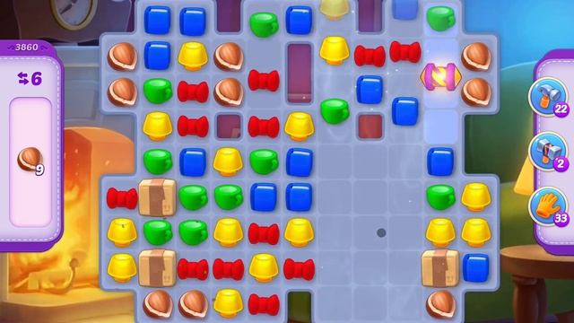 HomeScapes Level 3860 no boosters (11 moves) смотреть онлайн