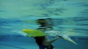 Aquatic Center Roll Practice in Dagger Mamba kayak