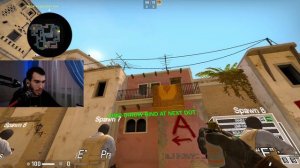 ИНСТА СМОКИ В ОКНО НА MIRAGE CS:GO