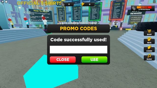 ALL NEW *SECRET* CODES in STRONGMAN SIMULATOR! [JULY 2021] (Roblox Strongman Simulator Codes) смотреть онлайн