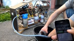 Electrolizer 21,5 l HHO per min. Электролизер 21,5 литр газа в минуту