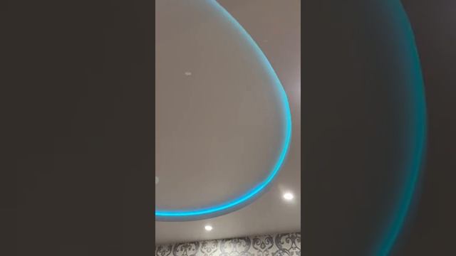 Натяжной потолок со светодиодной лентой смотреть онлайн