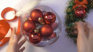 DIY Рождественские венки своими руками. Мастер класс. Christmas wreaths video tutorial