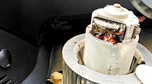 Разборка вентилятора отопления салона в авто Ситроен