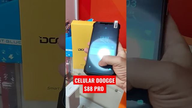 CELULAR DOOGGE S88 PRO 8/128GB COM 10 MIL AMPERES DE BATERIA #doogee #oukitel #umidigibison