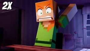 [999X SPEED] “ANGRY ALEX” 🎵 Minecraft Animation Music Video