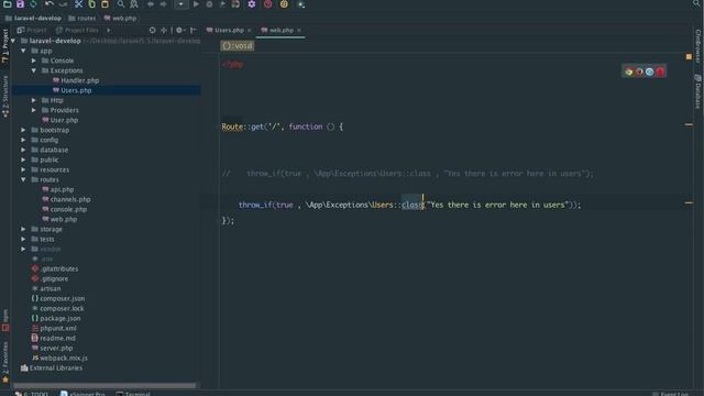 Laravel 5.5 throw if and throw unless Helpers смотреть онлайн
