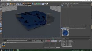 WATER IN CINEMA 4D | ВОДА В СИНЕМА 4 Д ( БЕЗ ПЛАГИНОВ )