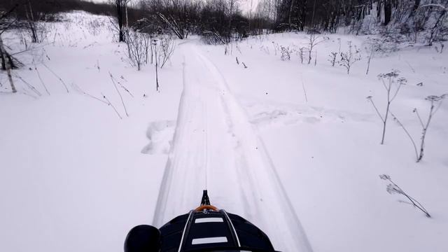 Часть 1 | БУРАН ЛИДЕР АДЕ | Едем за бензином  + Нашли дом на дереве | Покатушки на снегоходах БУРАН смотреть онлайн
