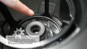 Steba Slow-Juicer E 400 - Zusammenbau