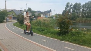 Электросамокат с сиденьем