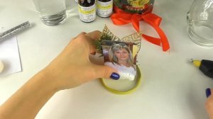 DIY Стеклянный СНЕЖНЫЙ ШАР С ФОТОГРАФИЕЙ | СУПЕР ПОДАРОК своими руками