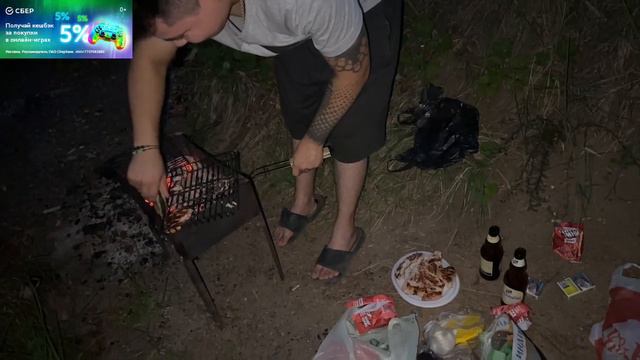 Вова VATARLS - Пьяная рыбалка и шашлыки, секретный оператор! Стрим 17.08.2023 смотреть онлайн