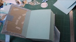 Как вклеить переплет в обложку. Мастер класс. Скрапбукинг