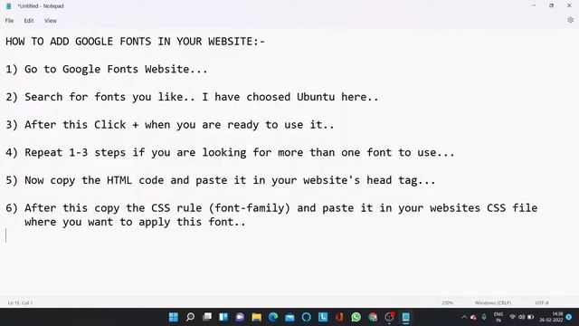Add Custom Fonts & Icons in Website by using Google Fonts & Font Awesome Icons || #webdevelopment смотреть онлайн
