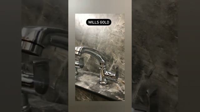 Esse18 | Bath Faucets.Wills Gold.Center Hole Basin Mixer,Swan Neck.