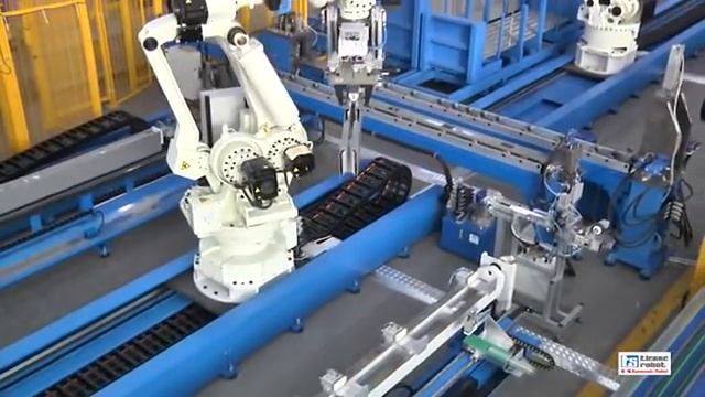 Роботизированная линия производства шинопровода