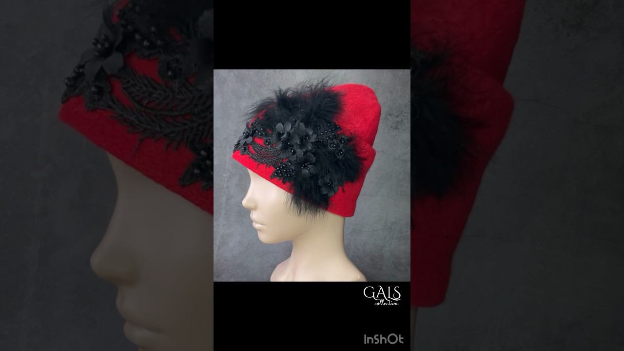 ШАПОЧКА ВАЛЯНАЯ. НОВИНОЧКА. #felting #валяние #шапочка смотреть онлайн