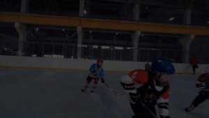 Тактическая тренировка начинающих хоккеистов