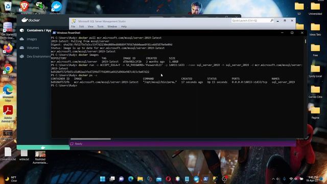 Crear Contenedor Docker a Partir de imagen SQL server смотреть онлайн