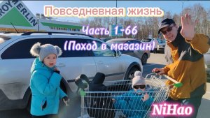 Повседневная жизнь нихао NiHao часть 1-66 (Поход в магазин)