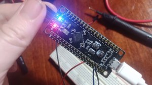 STM32F411 - моргалка для тренировка АКБ