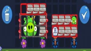 Bad piggies pig vs king pig