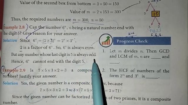 10th Maths Ch-2 Numbers and Sequences | Example-2.8 | Samacheer One plus One channel смотреть онлайн