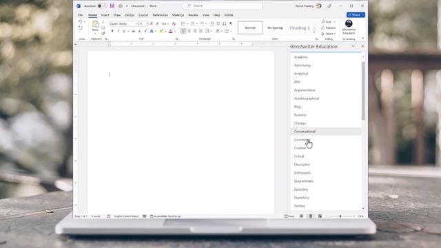 Ghostwriter Education with integrated ChatGPT comes to the highschools and colleges through MS Word смотреть онлайн