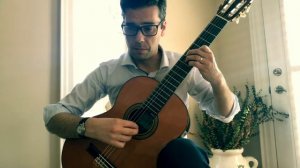 Étude no. 1-  Villa Lobos.  Classical Guitar- David Frost