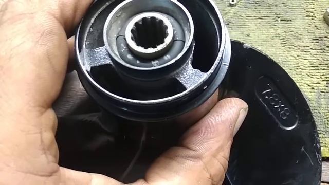 Китайский 9,8. Провернуло муфту винта. Как определить? смотреть онлайн