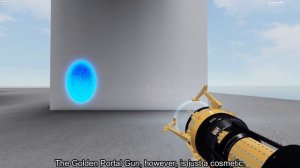 How to get the SECRET GOLDEN PORTAL GUN in PORTAL! [ROBLOX]