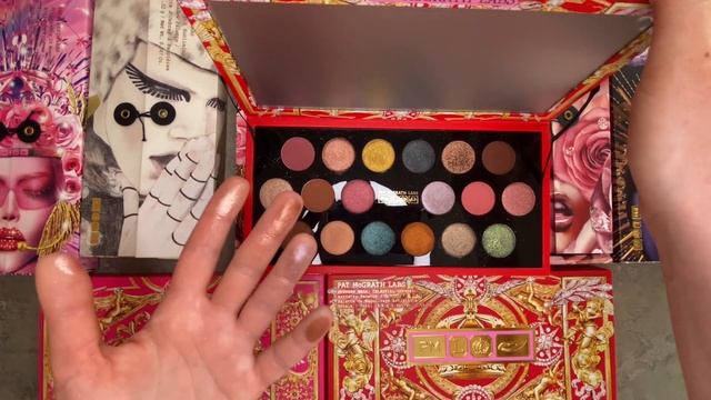 Все мои большие палетки теней! ❤️ смотреть онлайн