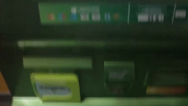 Пополнение транспортной карты через банкомат