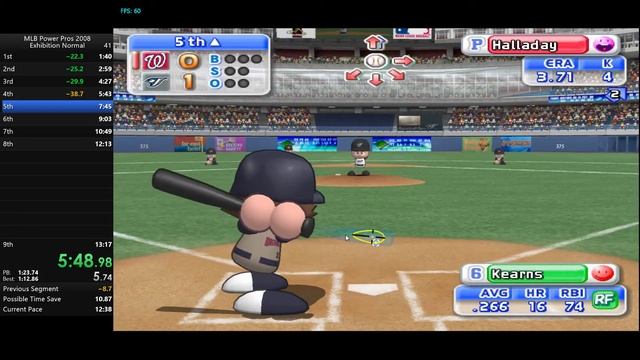 MLB Power Pros 2008 - Exhibition Normal Speedrun - 11:51:07 (Former PB) смотреть онлайн