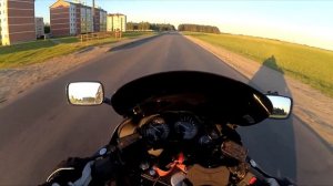 покатушка на кавасаки ззр 1100 и хонда вфр 800