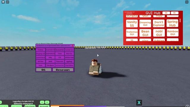 Roblox Serverside Script Showcase GUI HUB смотреть онлайн