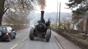 Overtaking with a steam engine.