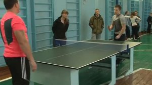 Соревнования по теннису в школе №9