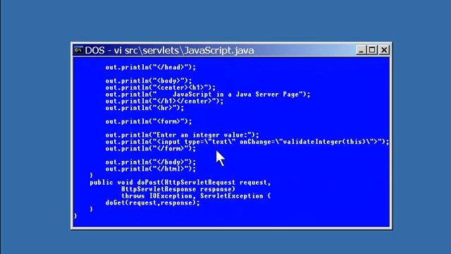 Lesson9 JavaScript in a Servlet | Java Servlet JSP Tutorial смотреть онлайн