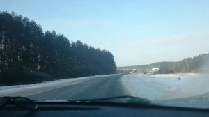 Дорога Сарапул Ижевск  Пермь  ROAD SARAPUL -  PERM
