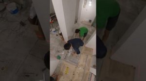 Укладка керамогранита 80 на 80