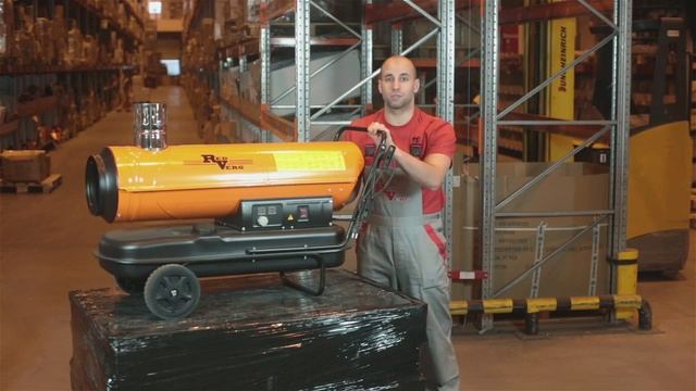 Дизельная тепловая пушка непрямого нагрева RedVerg RD-DHI30W смотреть онлайн