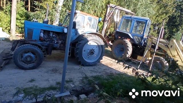 ЭО 2626 снимаю кабину самодельным краном на МТЗ 52 1 часть смотреть онлайн