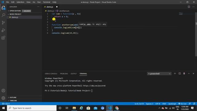 #Part - 6 Anonymous And Callback Function In Node Js | Node Js Tutorial In Hindi | OnlyCoding! |