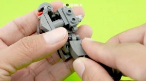 Lego Zaku - Gundam / ザクII - ガンダムシリーズ Mini Mech part 7 (Tutorial)